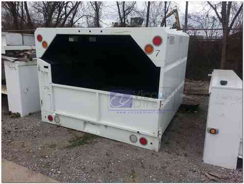 Chip Dump Box 7 ft with Hydraulic Lift (SOLD)